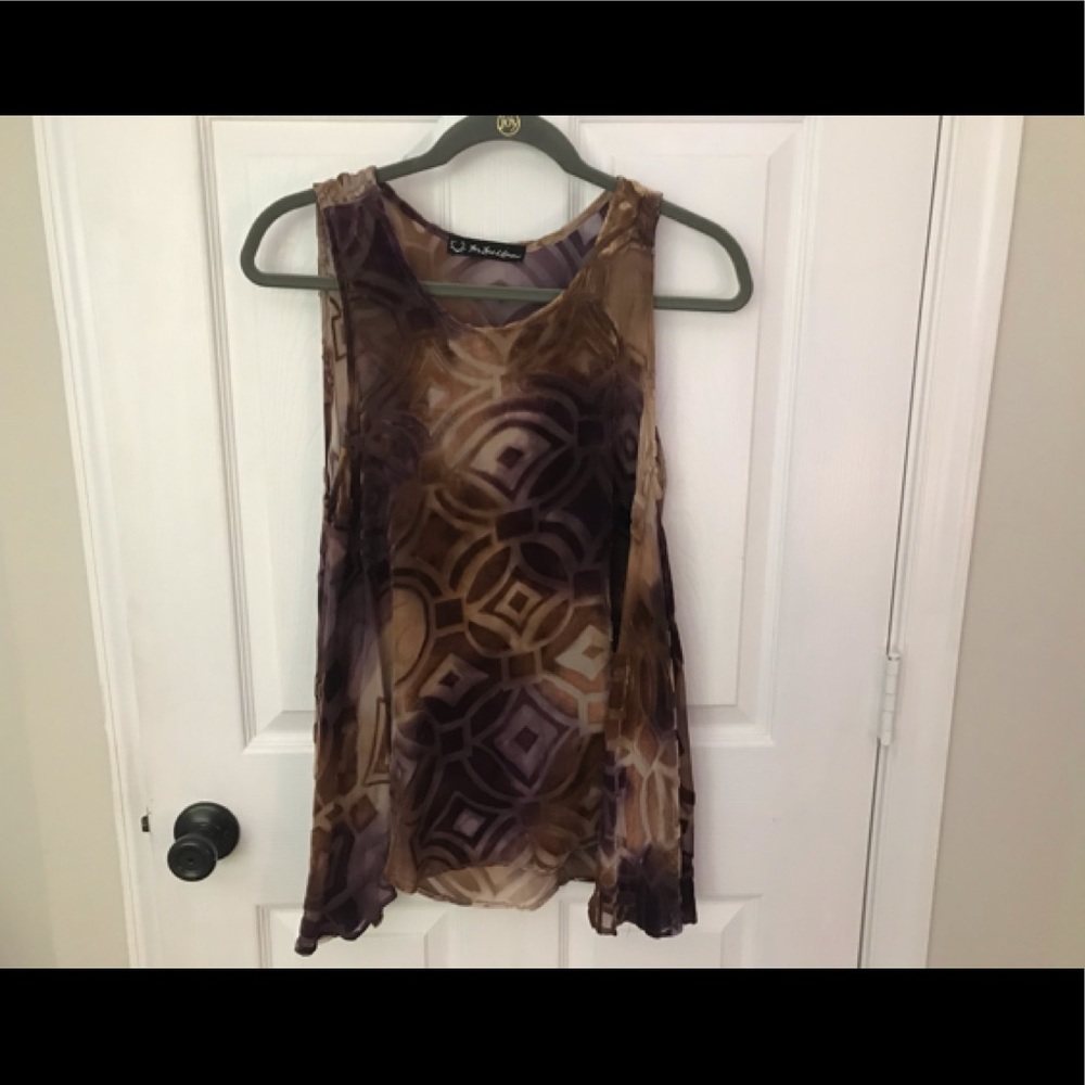 For The Love of Lemons Sleeveless Top